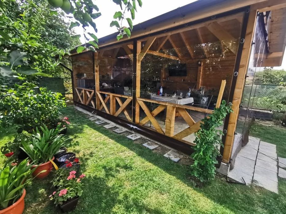 Folie terasa transparenta folii terase și foișoare Cristal premium 0,8