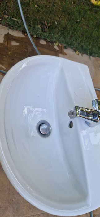 Chiuveta baie cu picior si baterie incluse