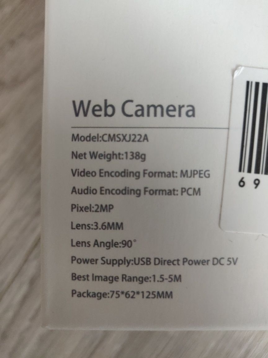 Camera video web Xiaomi full hd 1080P