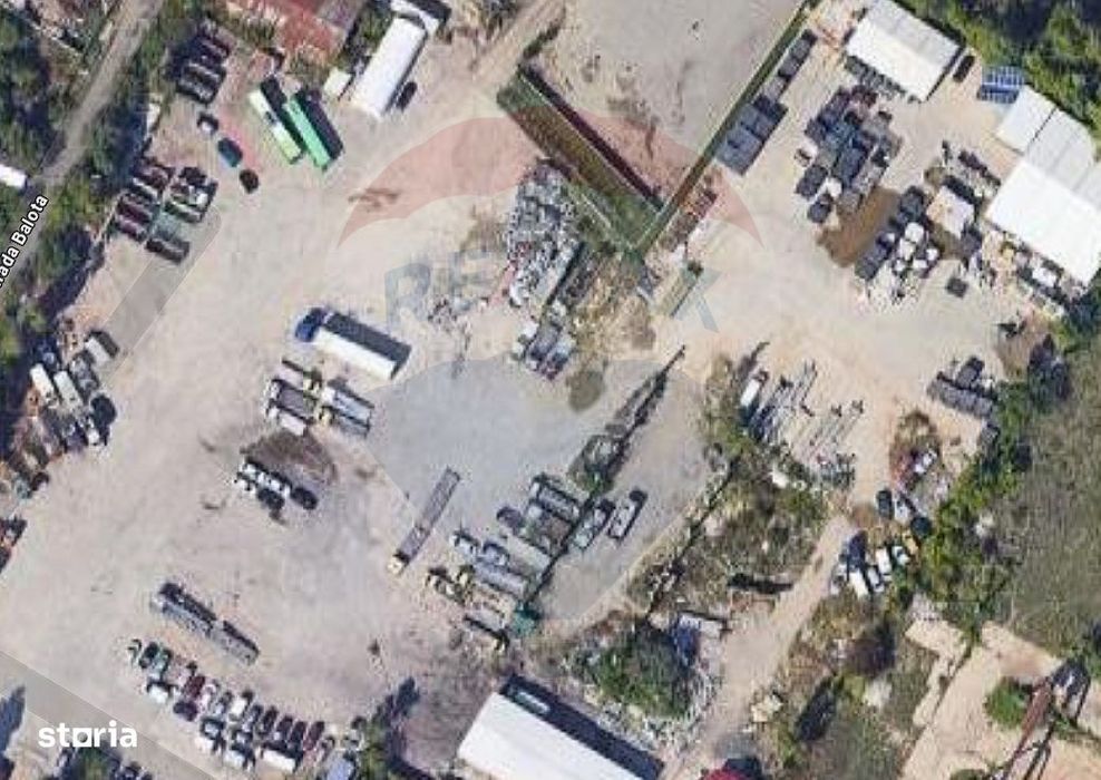 DE INCHIRIAT Teren betonat intravilan 2.000 - 10.000mp Bucurestii noi