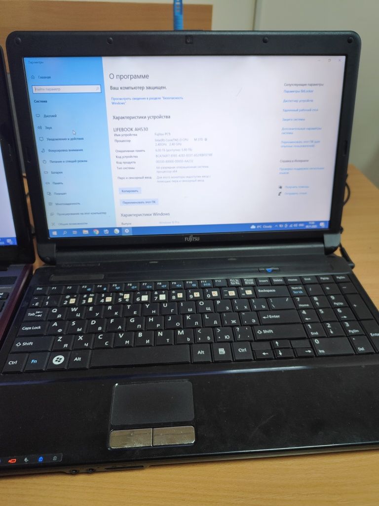 Продам ноутбуки Fujitsu Lifebook AH 530 и Aser Aspire 5755