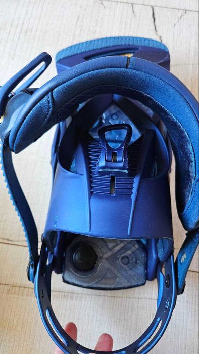 Legaturi snowboard Nitro Phantom ocean stone marime M aproape noi