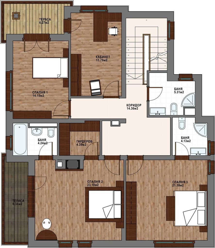 Продава се Къща в с. Бистрица, Област София-град - 407 кв.м за 1671 €/кв.м - Снимка #22