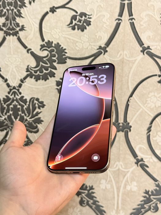 iPhone 16 Pro Max 256 93% Sim Korobka dokument