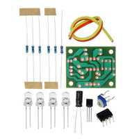 Montaj electronic DIY lumini pulsatorii cu LM358