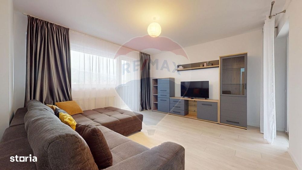 Apartament de închiriat – 2 cam. 54 mp, 3 balcoane, parcare subterană