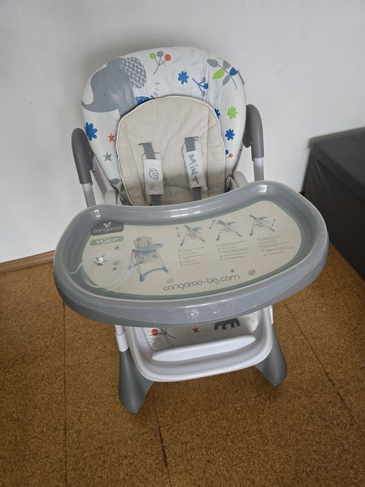 Cangaroo Mint-детски стол за хранене