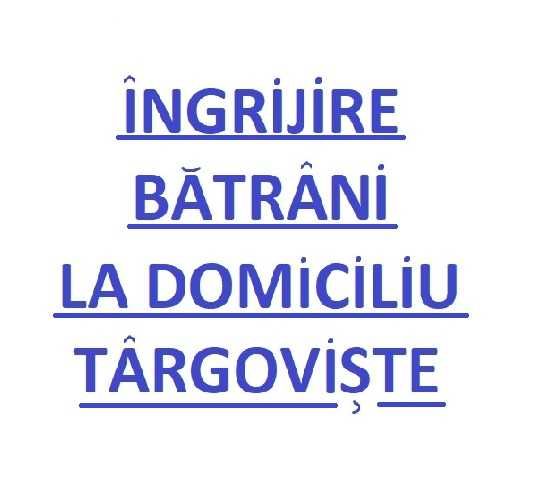 Ingrjire batrani la domiciliu