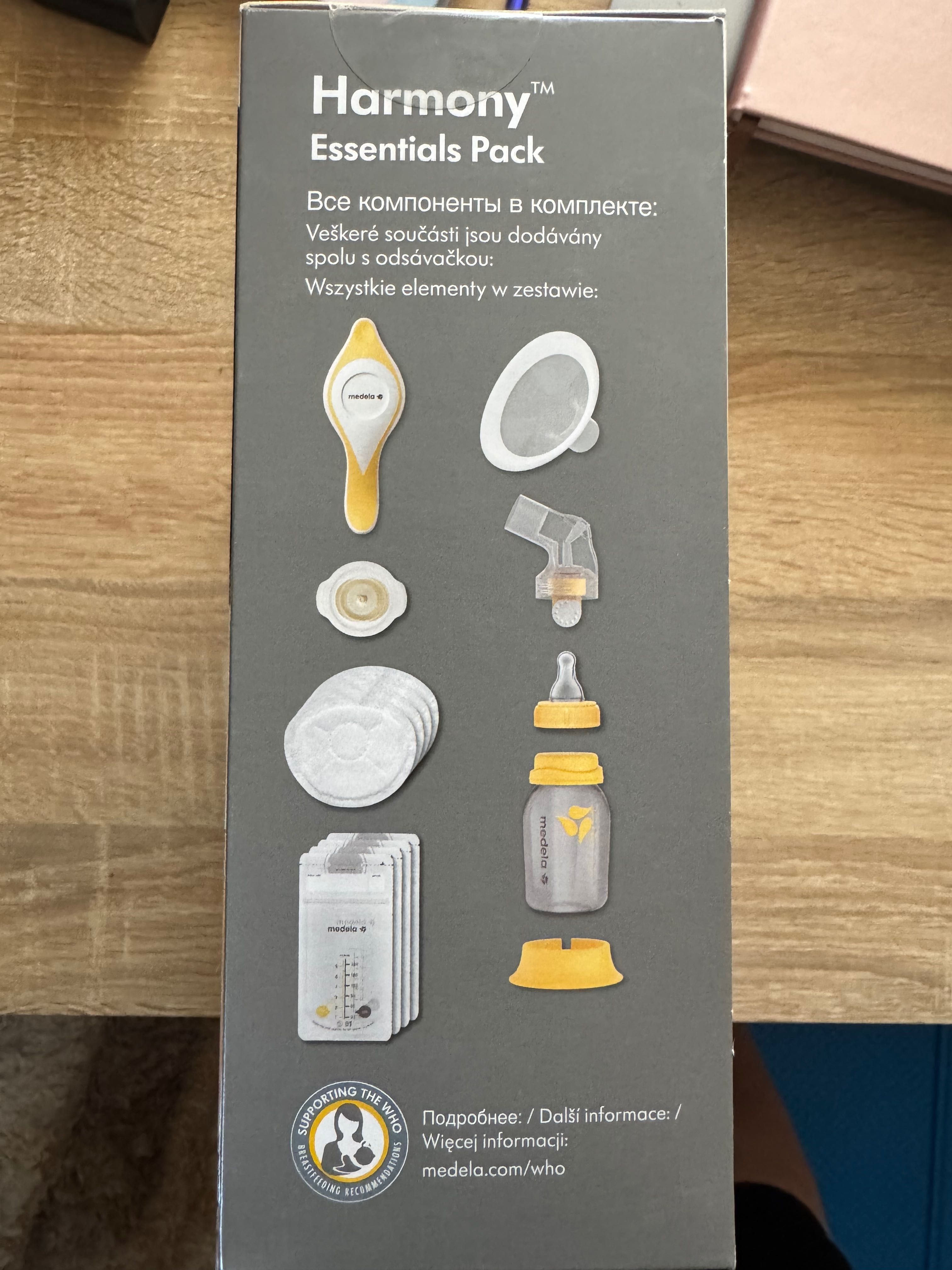 Нова помпа за кърма Medela Harmony – пълен комплект, неотваряна
