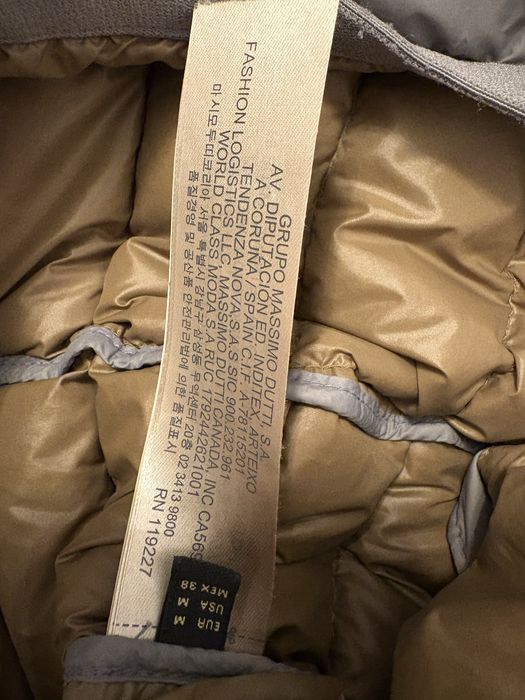 Geaca puf Massimo Dutti