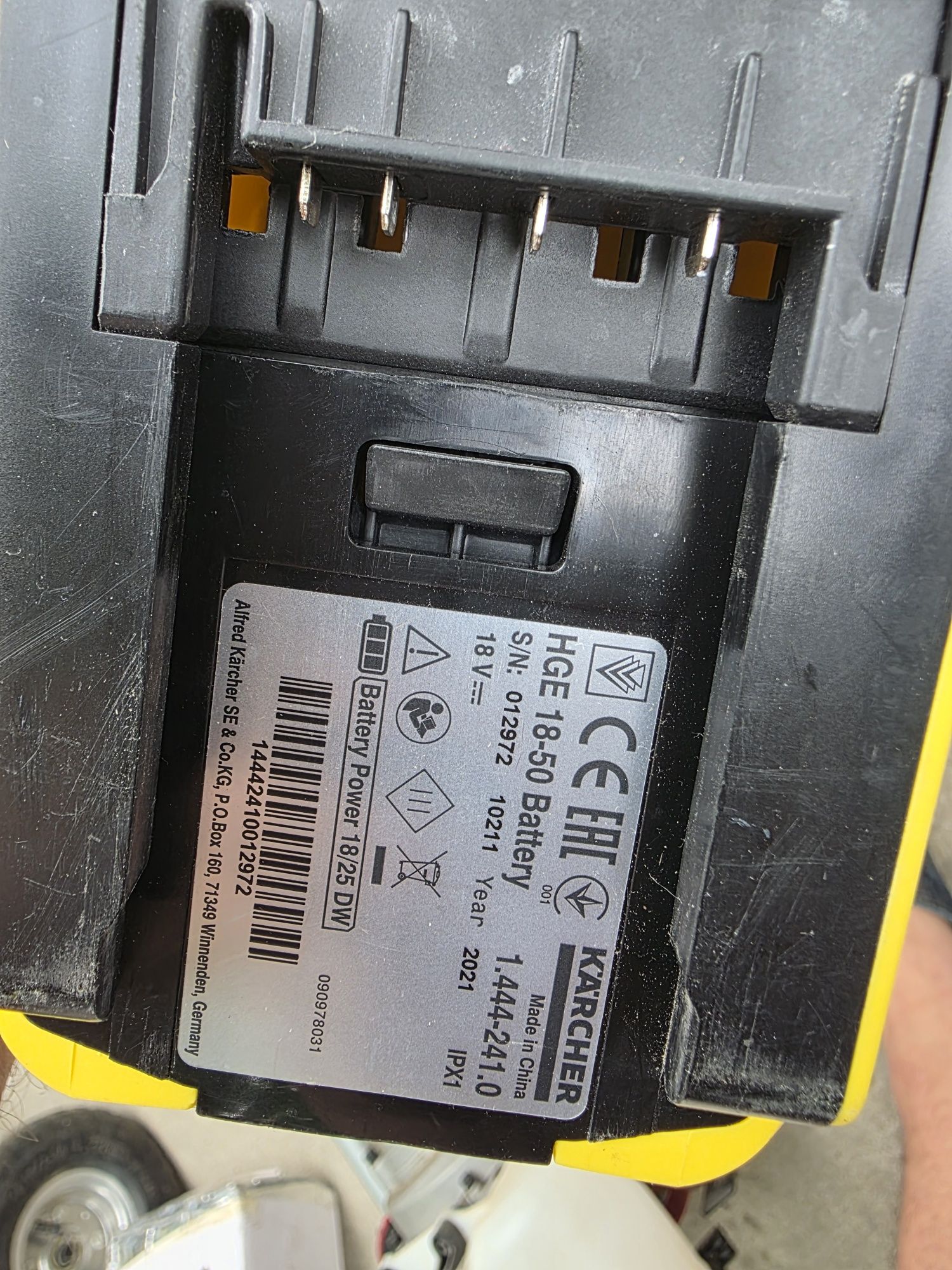 Foarfeca gard viu karcher cu acumulator