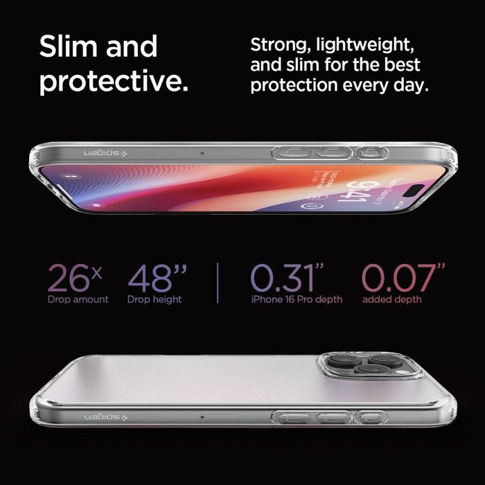 Противоударен Калъф за iPhone 16 Pro, SPIGEN Ultra Hybrid Case