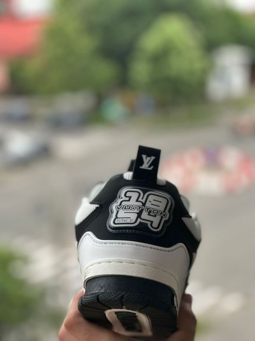Louis vuitton skate v1 negru/alb