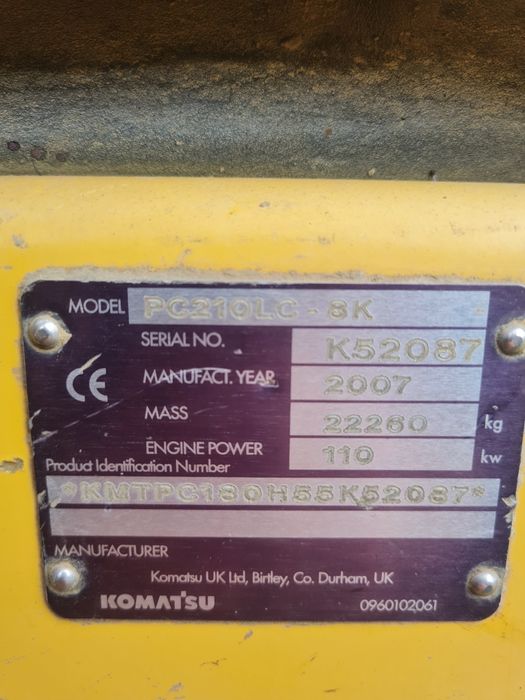 Komat'su PC210LC