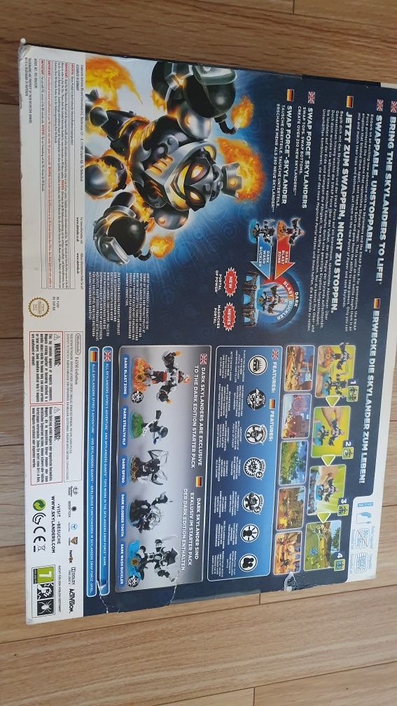 Skylanders Swap Force, Dark Edition, Starter Pack Wii