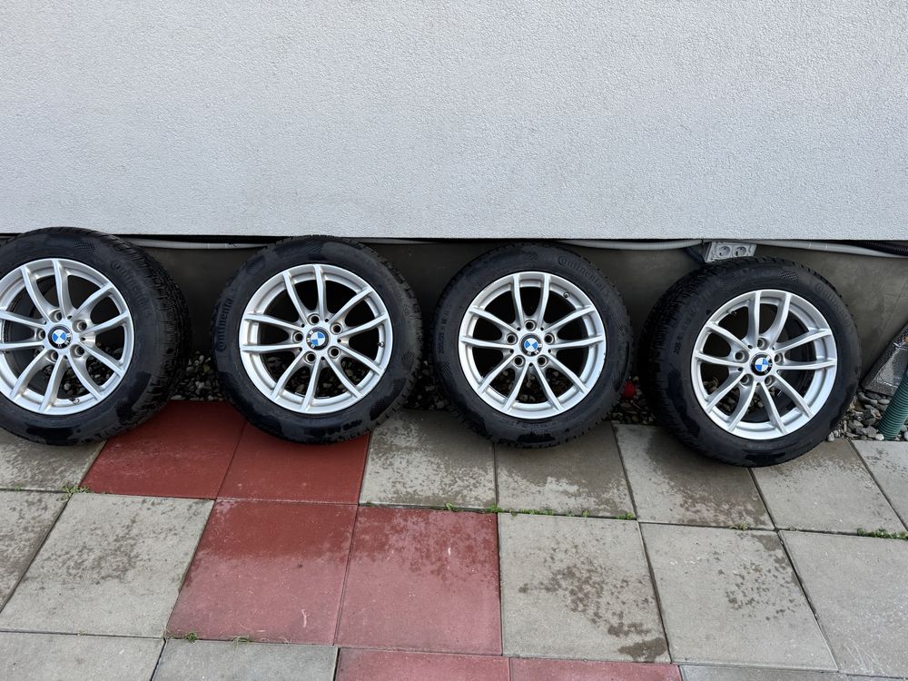 Roti jante 16” aliaj originale BMW iarna Continentsl TS 860 SSR