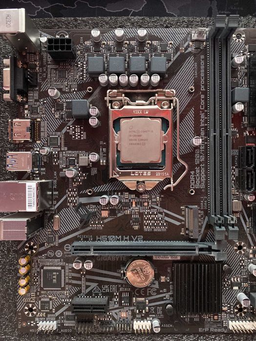 Gigabyte H510M H V2 + Intel Core i5-10400F