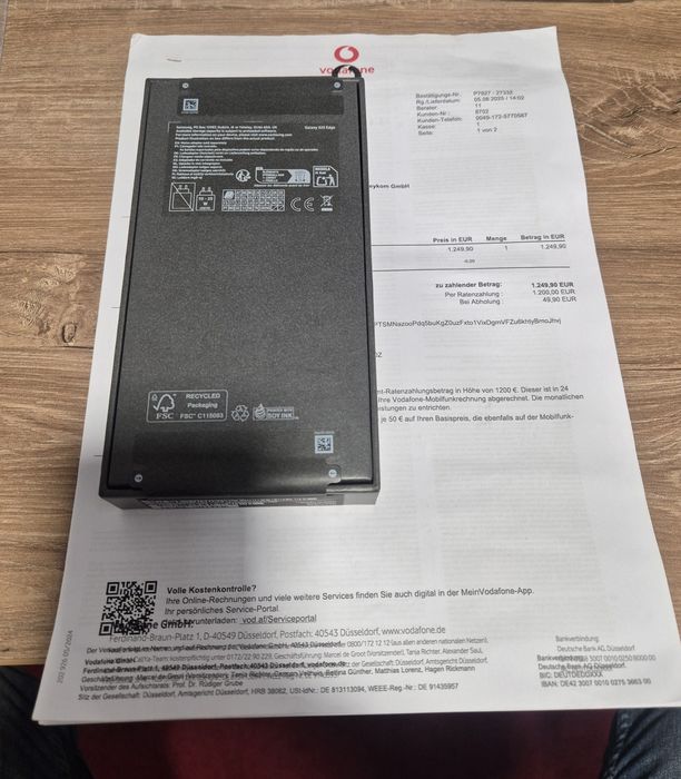 Galaxy S25 Edge 5G 256GB. 12GB RAM. SIGILAT !! Icyblue