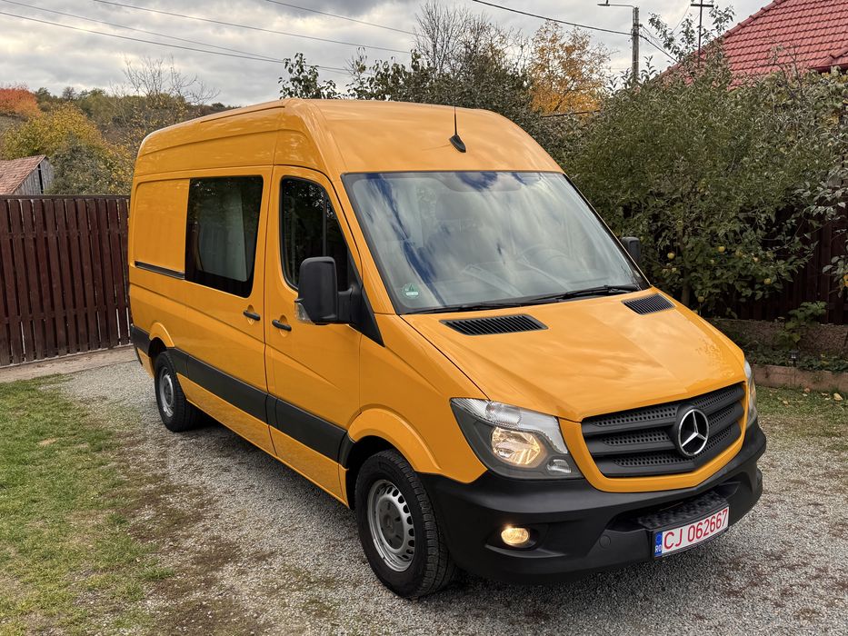 Mercedes sprinter-crafter 316-euro6- mixt-doka 2018- clima-