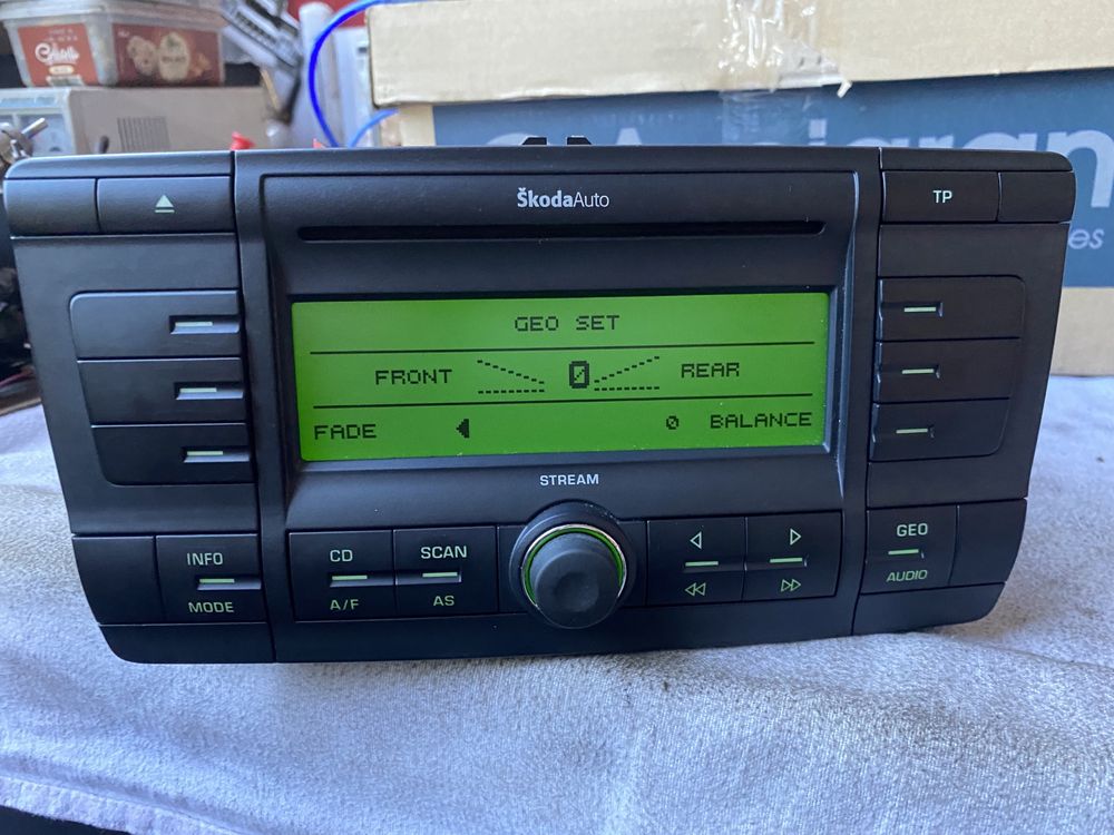 Radio cd, Aux,bluetouth Skoda Octavia, Fabia, Yeti, Rapid