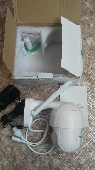 Поворотная 4МП WiFi ip  Камера видеонаблюдение дешево