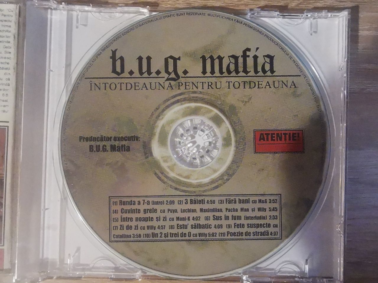 Album CD Bug Mafia Întotdeauna pentru totdeauna