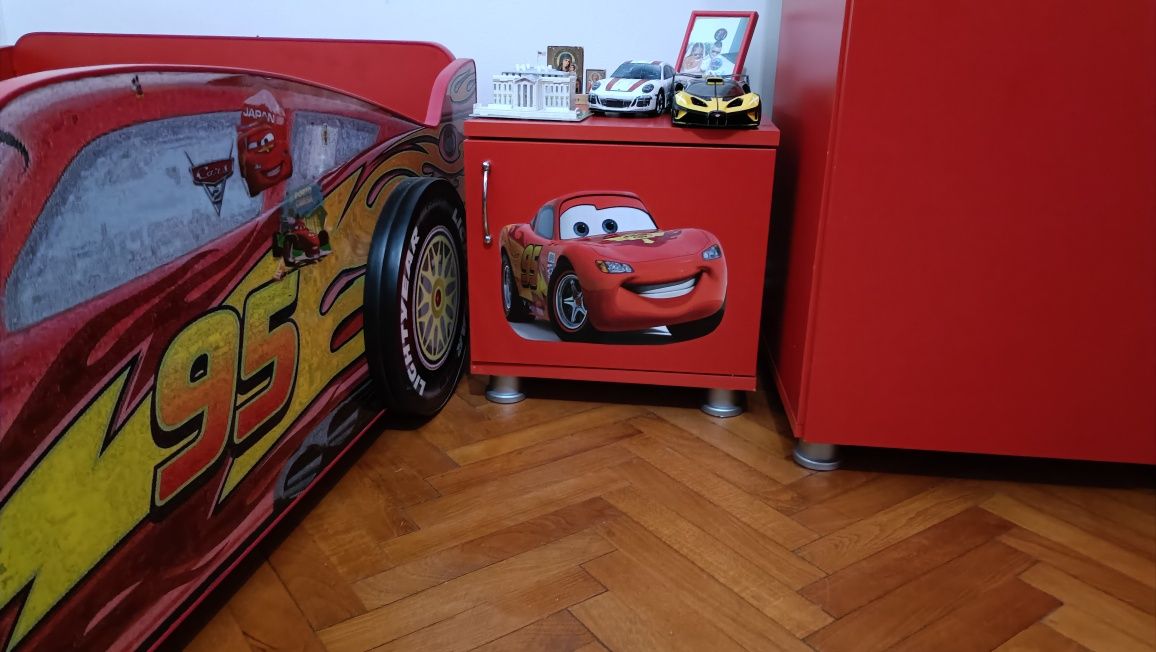 Mobilier dormitor copii Fuger Mcqueen