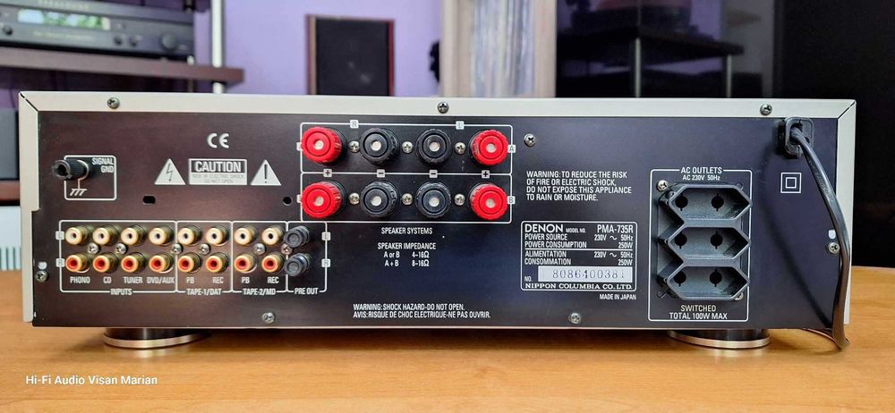 Amplificator Denon PMA-735R Cu Telecomanda