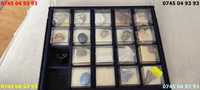 pietre semipretioase 15 buc colectia Deagostini cu cutie