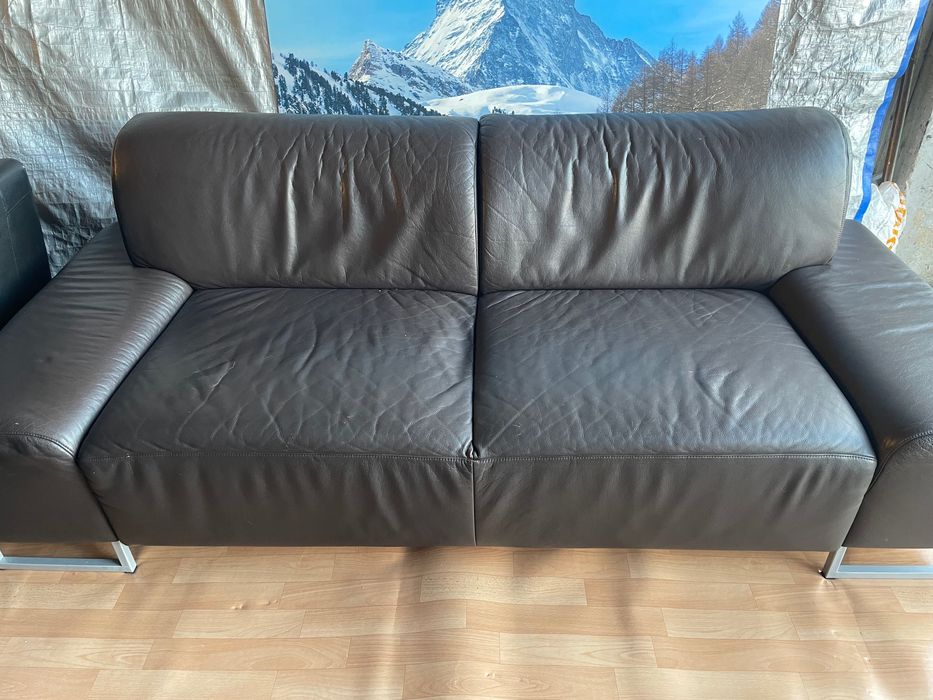 Кожени дивани*БЕЗПЛАТНА ДОСТАВКА*(за цялата страна) диван от ест. кожа