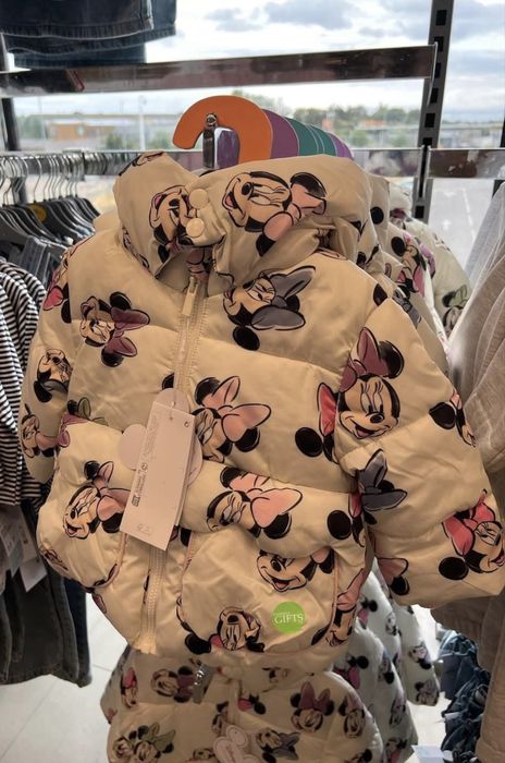 Детско зимно яке мини маус Primark