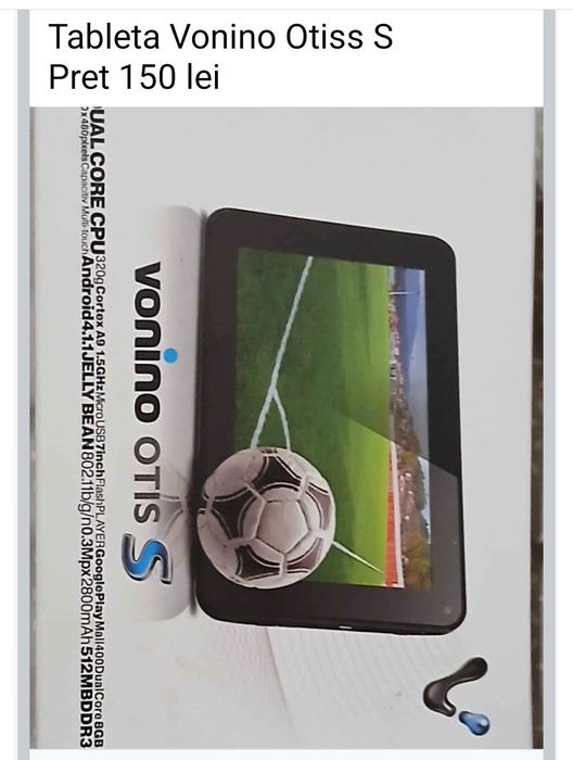 Tableta Vonino OTIS S,noua la cutie