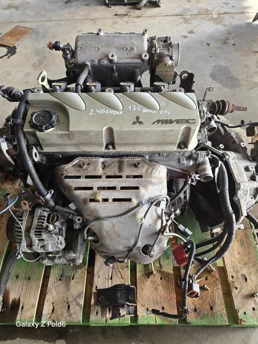 Двигател за Мицубиши Аутлендър 2.4 бензин 2003-2006г./Mitsubishi outla