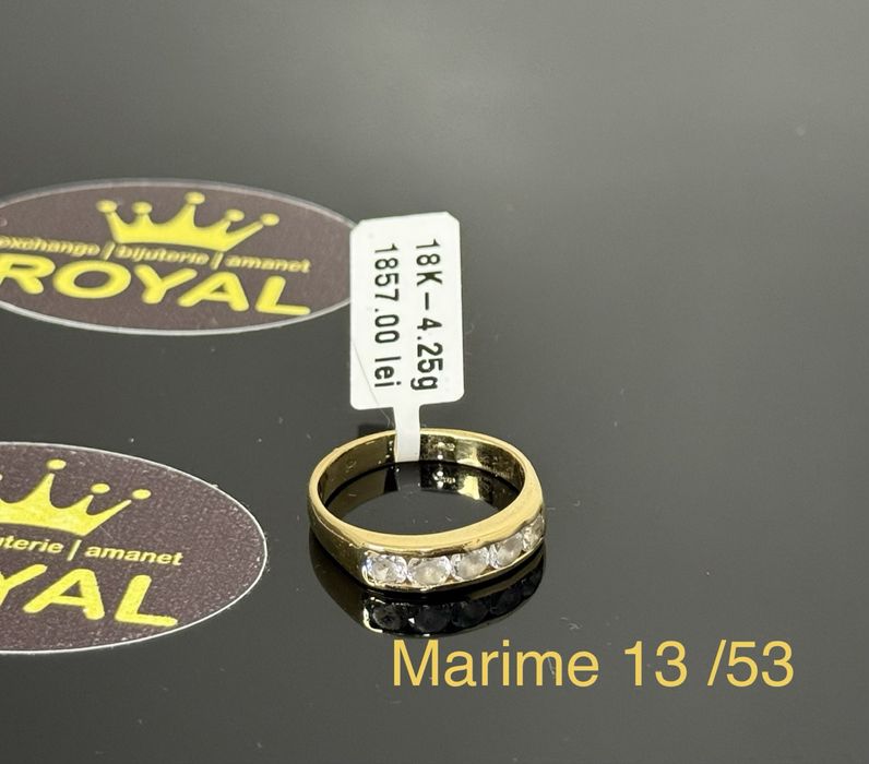 Bijuteria ROYAL : Inel AUR 18K / 4.25 GR