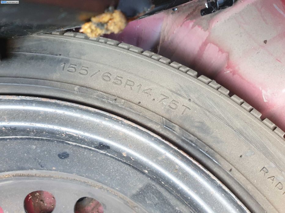 Janta Roata Rezerva Slim 155 65 14 R14 Peugeot 107 2005 - 2012 [K6958]