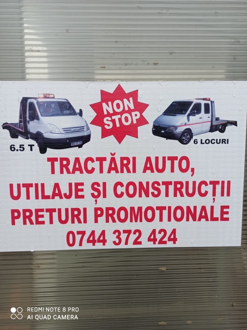 Tractari auto Non Stop Ieftin si bine ,o744 37 24  24,Plata si cu card