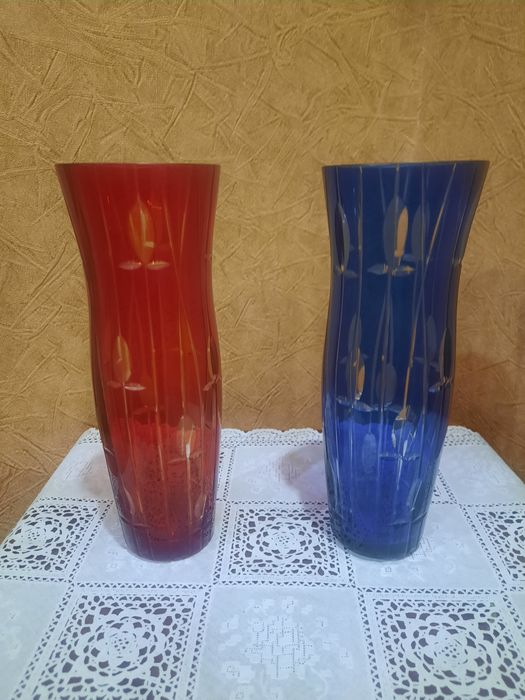 Винтажные, редкие,  парные вазы в абсолютно идеальном состоянии, колле