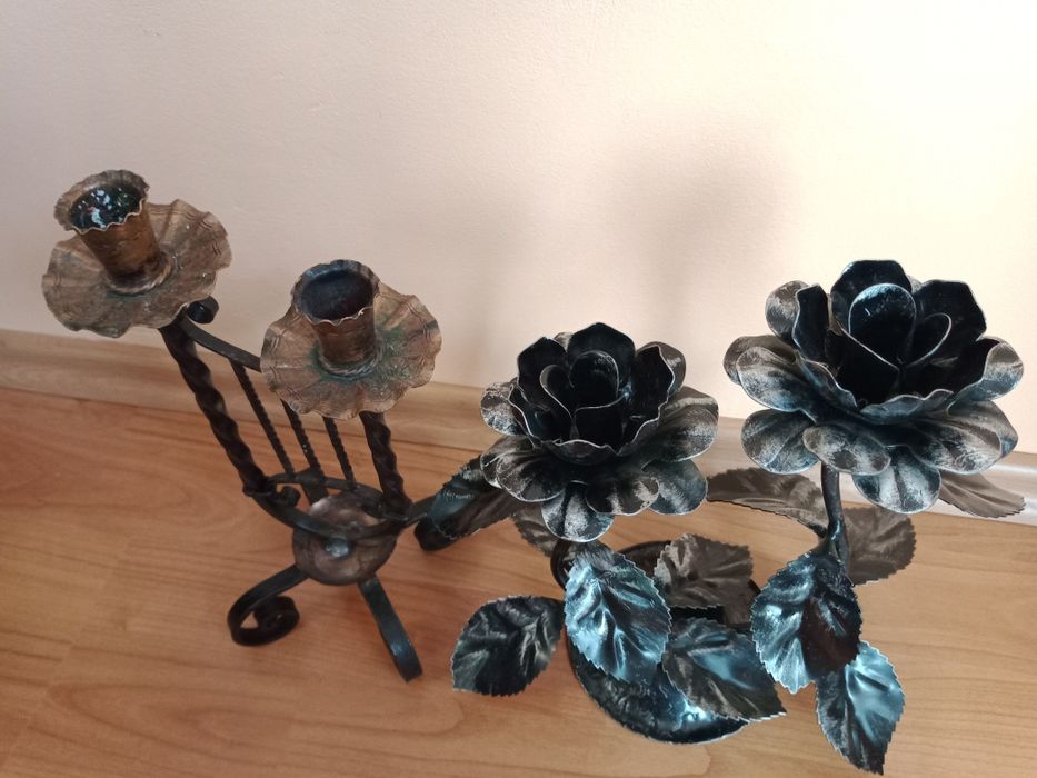 Vase ornamentale din zinc
