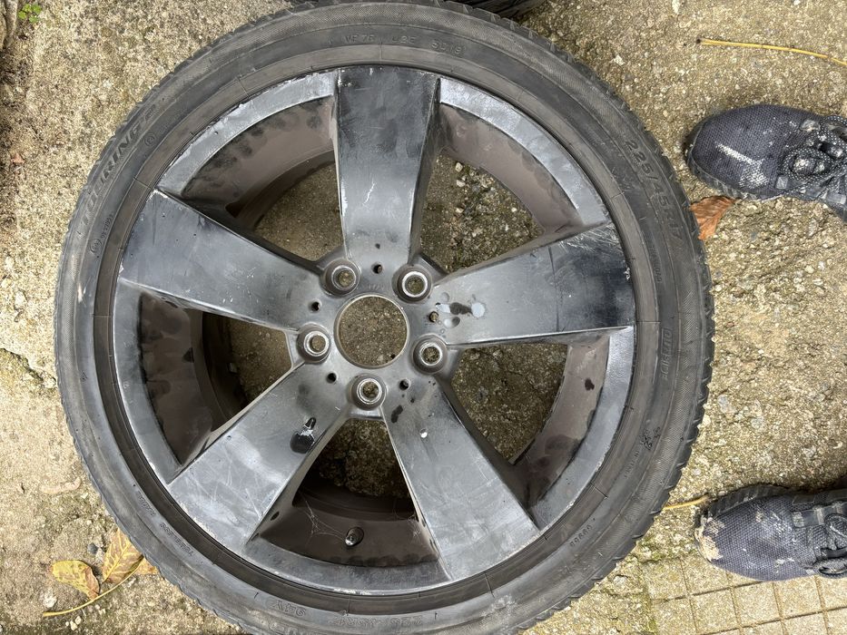 Джанти с гуми 17ки за БМВ Е46