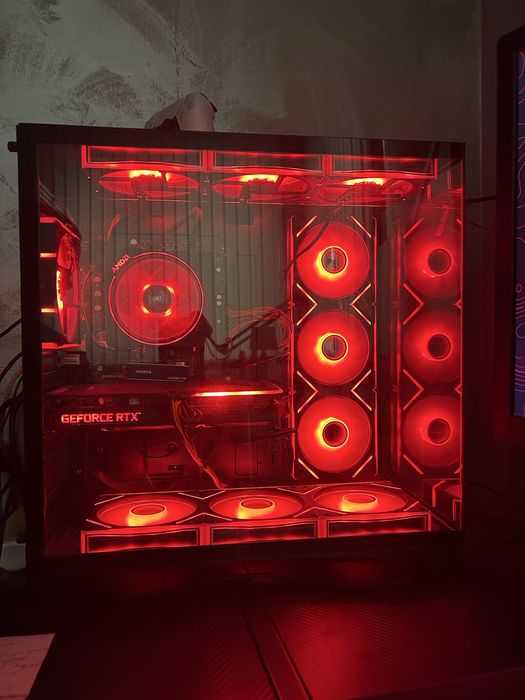 Геймърски компютър -Ryzen7 5700x RTX 3060 ti 32GB RAM SSD NVMe