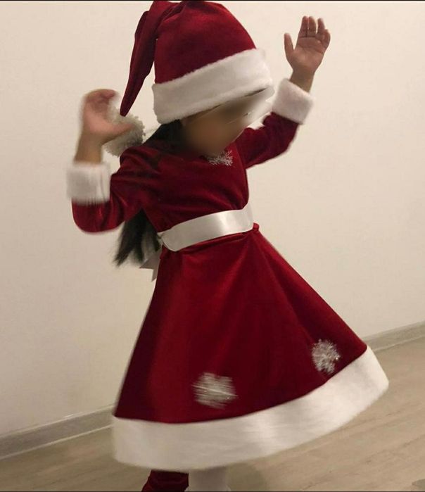 Костюмы Санты Клауса для девочки