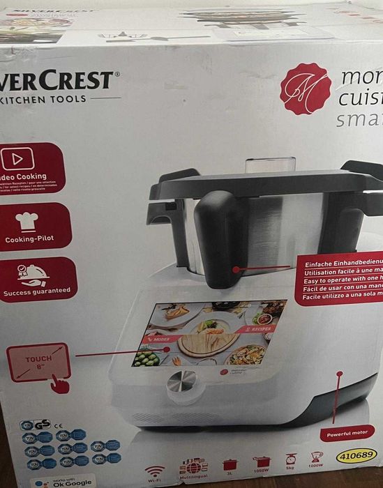 Robot de bucatarie tip thermomix Smart White edition