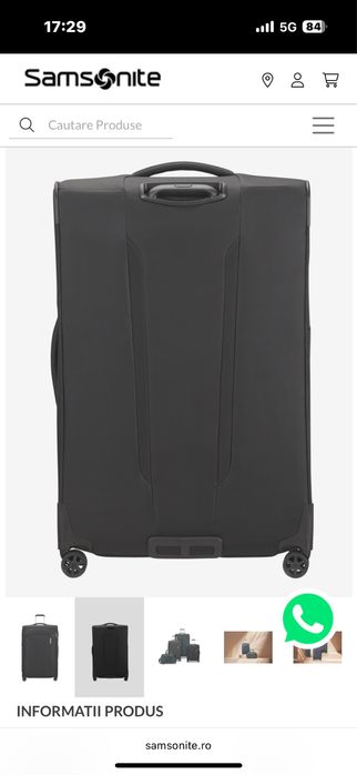 Vand troler samsonite