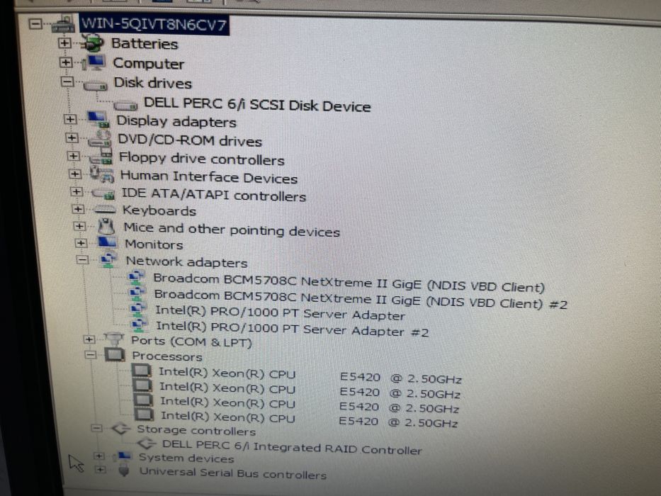 Dell poweredge 2900