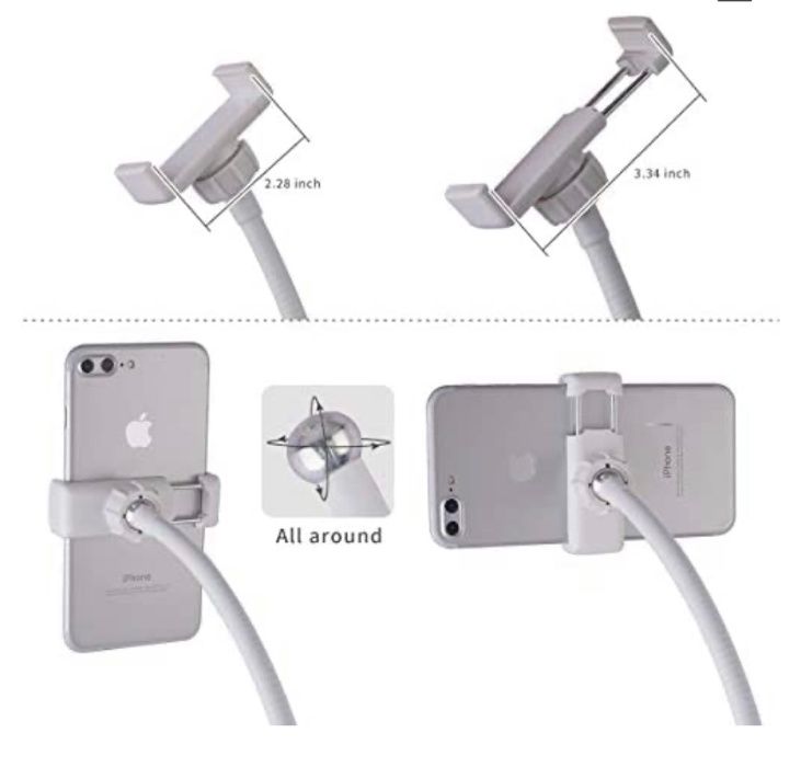 Селфи Ринг Светкавица LED за телефон с дистанционно Тик Ток
