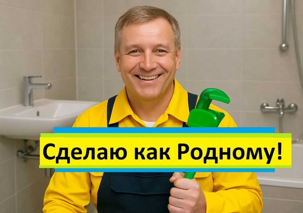 Сантехник все районы недорого на дом