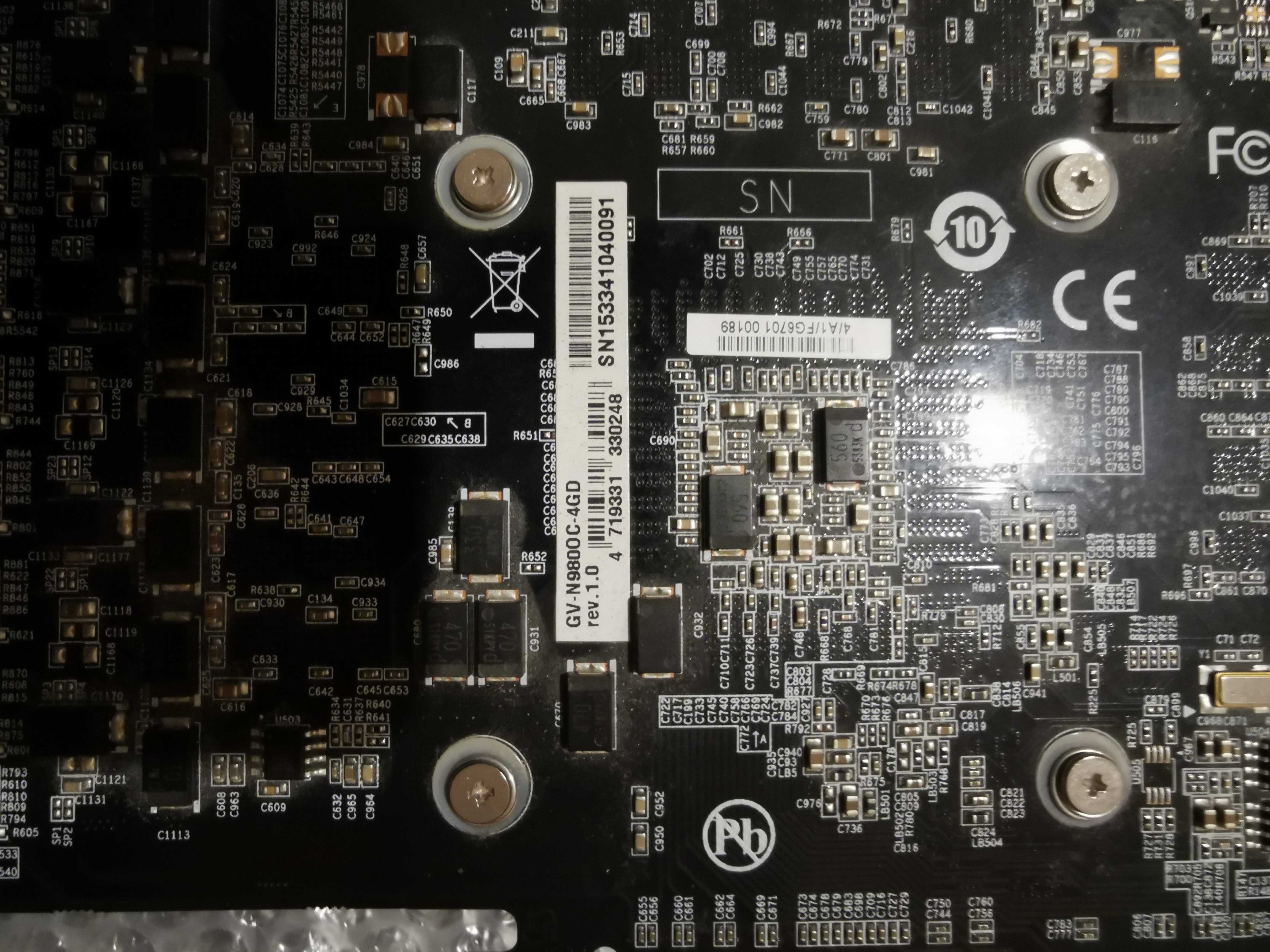 Nvidia gv-N980oc  4gd