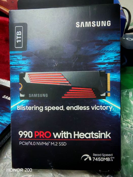 Samsung 990 Pro 1tb heatsink open box