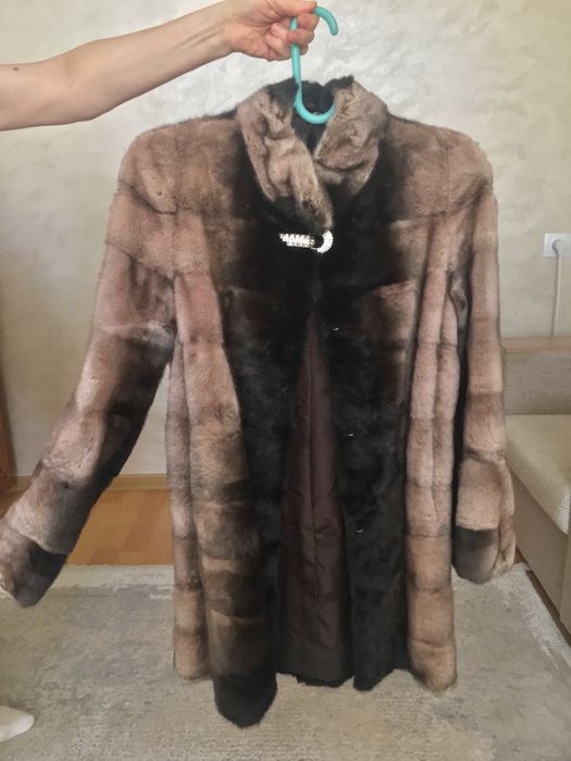 НОВАЯ Saga furs норковая шуба