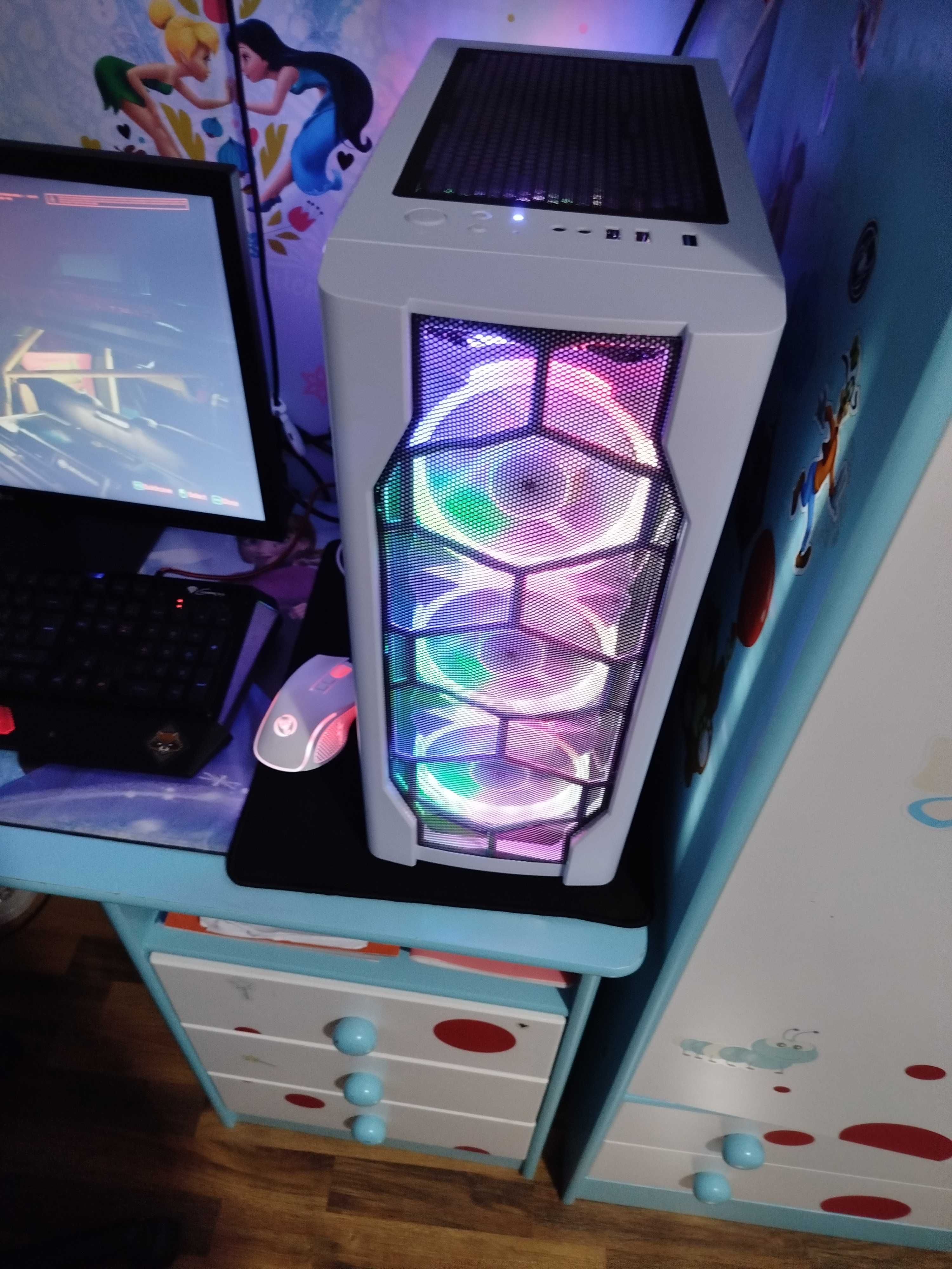 Геймърски Компютър 12/24 ядра/ 16GB DDR4/ Radeon RX 580 8GB